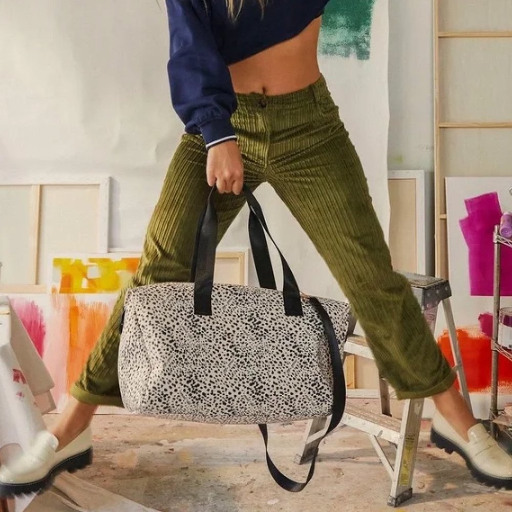 NWT Mali + Lili Signature Weekender Bag